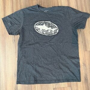 Men's Charcoal Graphic T-Shirt